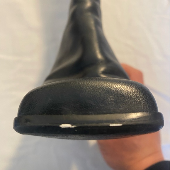 Nine West Robert Sono Black Heeled Leather Boots - Picture 6 of 7